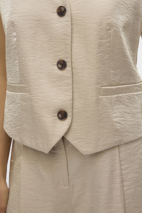 Vero Moda vmliana sl shiny waistcoat